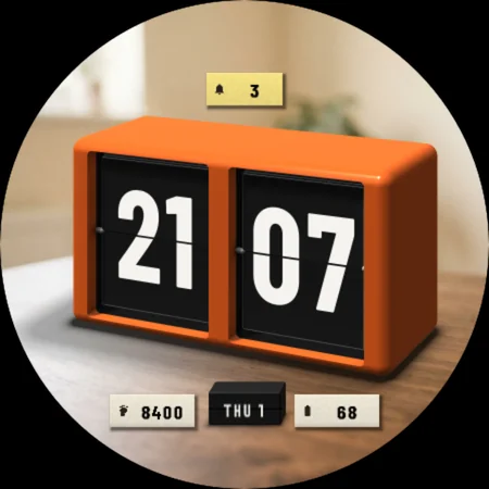 Flip Clock 3D
